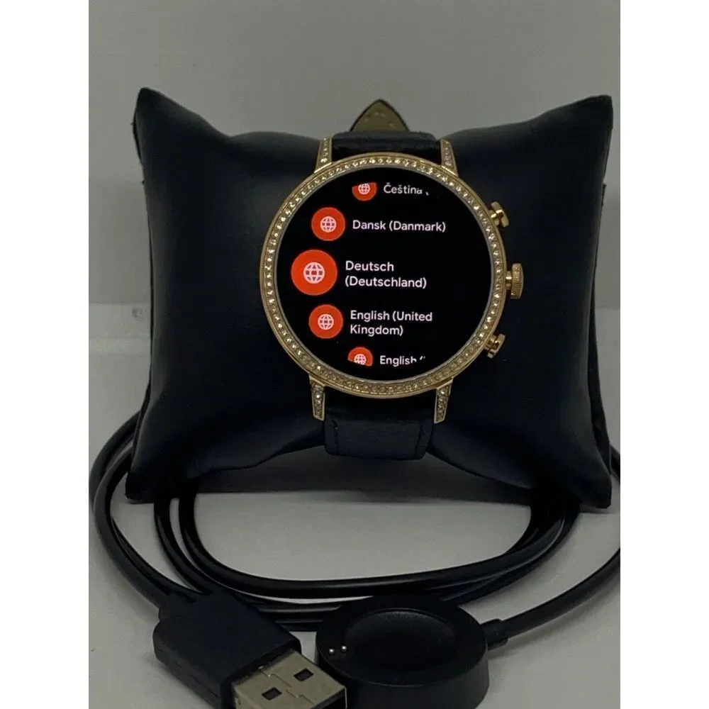 Fossil Gen 4 Authentic Digital Dial Smart Watch Custom Band FTW6011 QT508